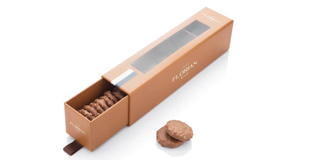 Digestive Coated With Chocolate & Hazelnuts Grains 200 G