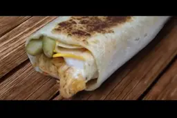 صاروخ تورتيلا بالجبنة الثلاثية