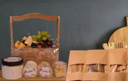 The cheese platter