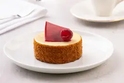 تشيز كيك التوت والڤانيليا