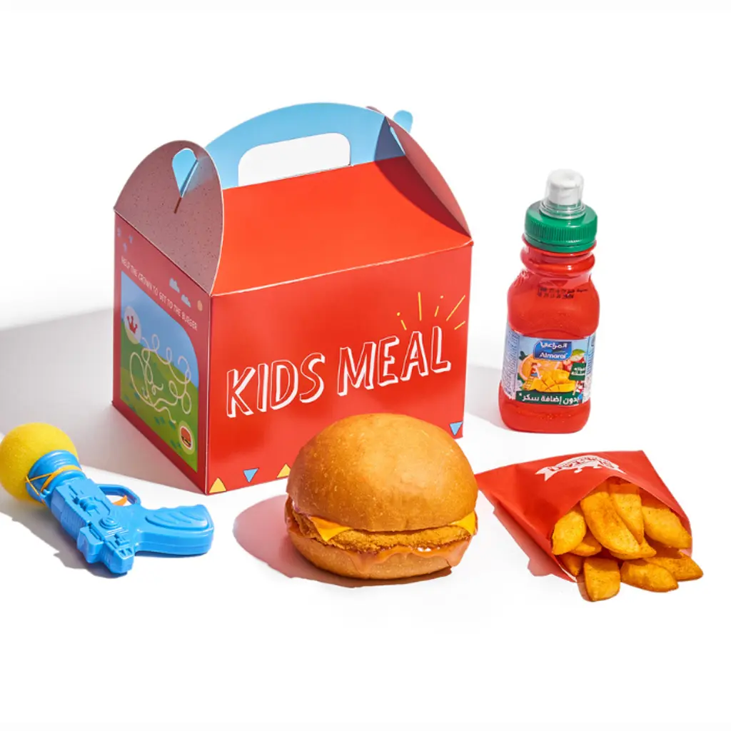 Kids Meal Crispy Burger
