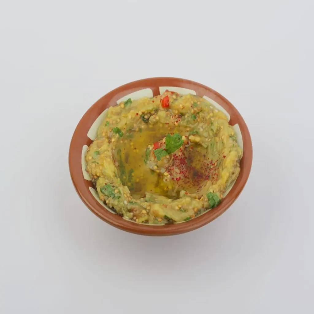 Baba Ghanoush Plate