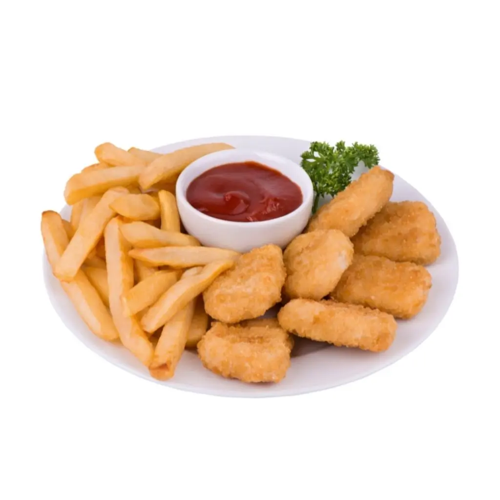 ناجتس دجاج صحن