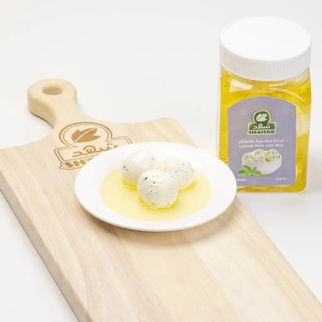 Labneh Balls with Mint