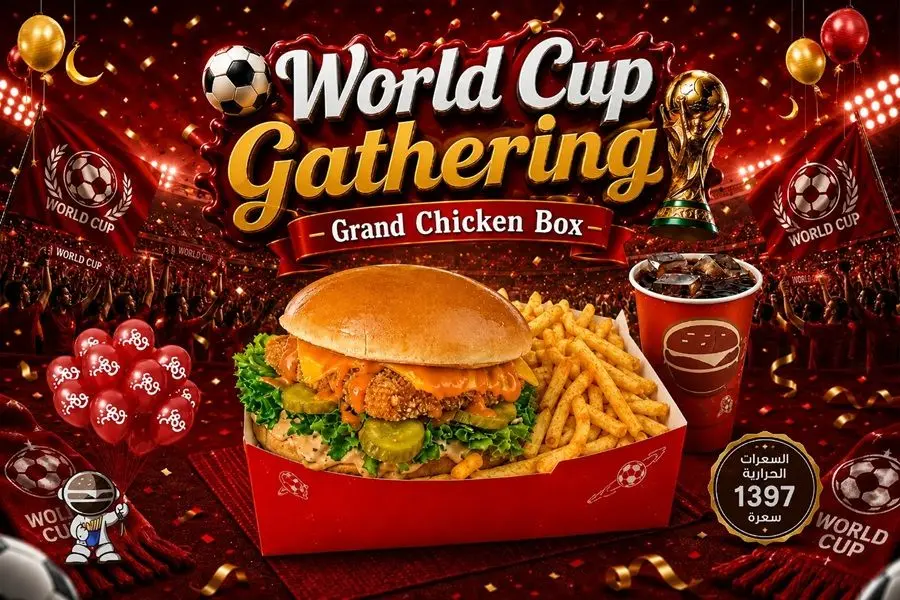 عرض كأس العالم وجبة وهمى جراند تشيكن-نينجا