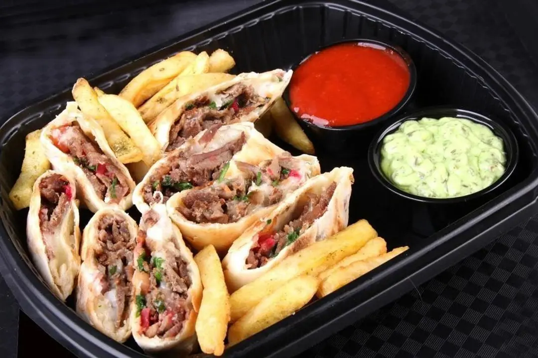 Meat Arabic Shawarma Plate