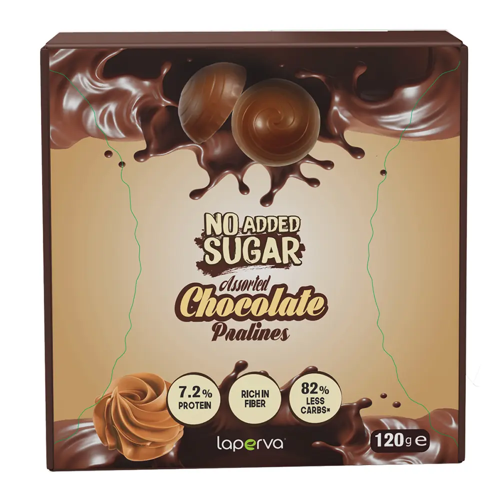 Laperva No Added Sugar Chocolate Pralines 120 Gm