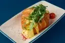 Cheesy Scramble Croissant