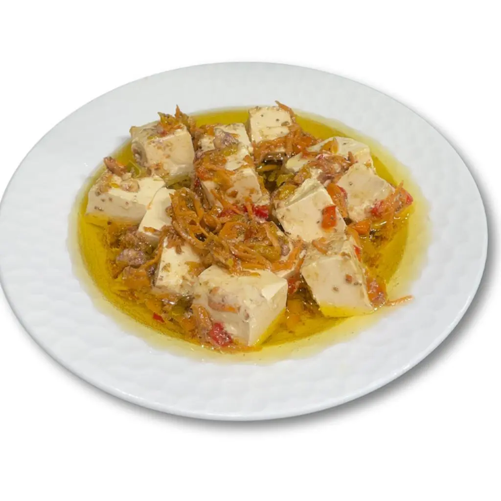 Vegetable Cheese with Nuts