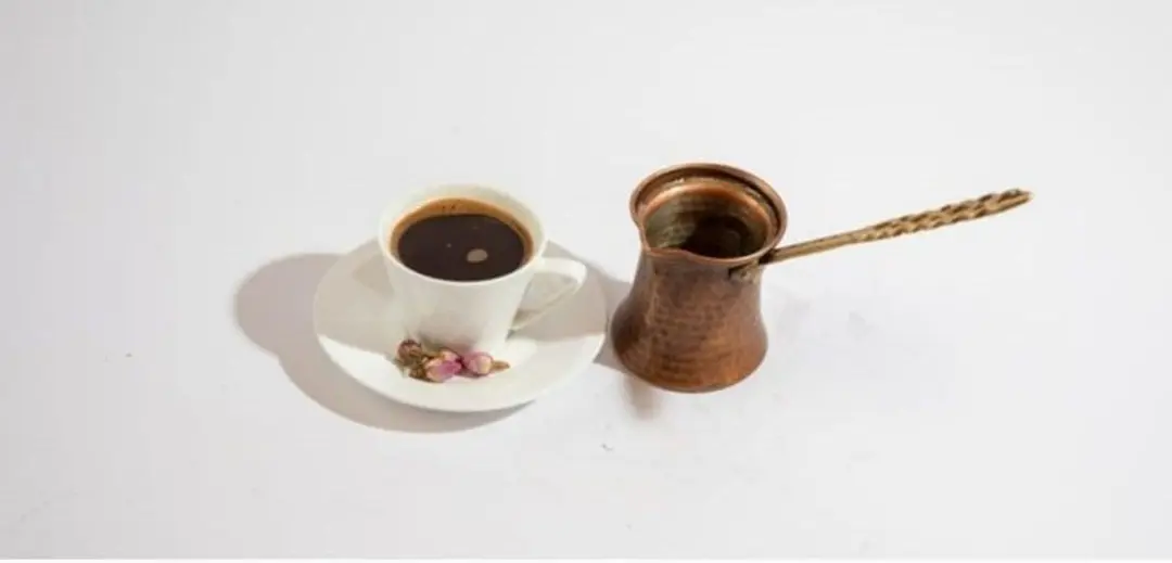 Rose turkish coffee
