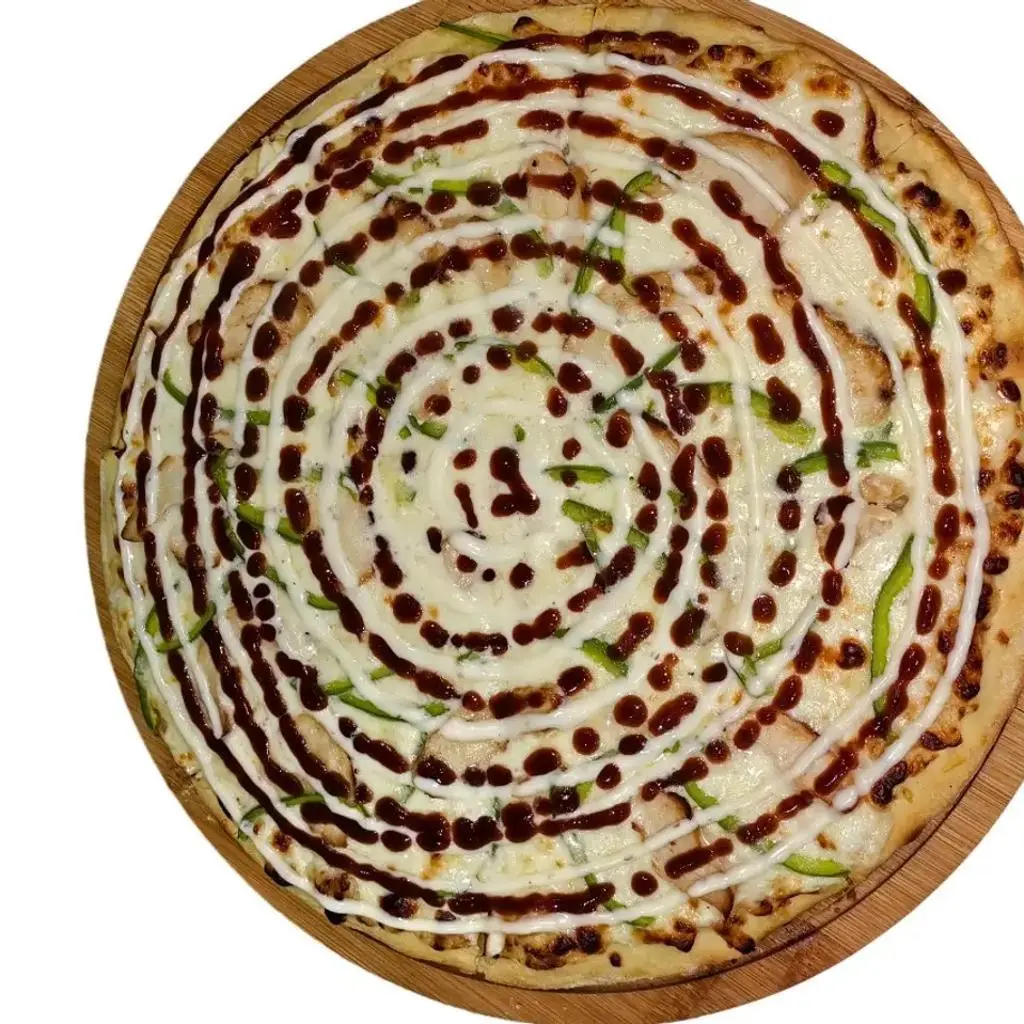 Chicken with Sauce Pizza