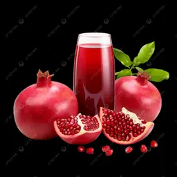Natural pomegranate juice