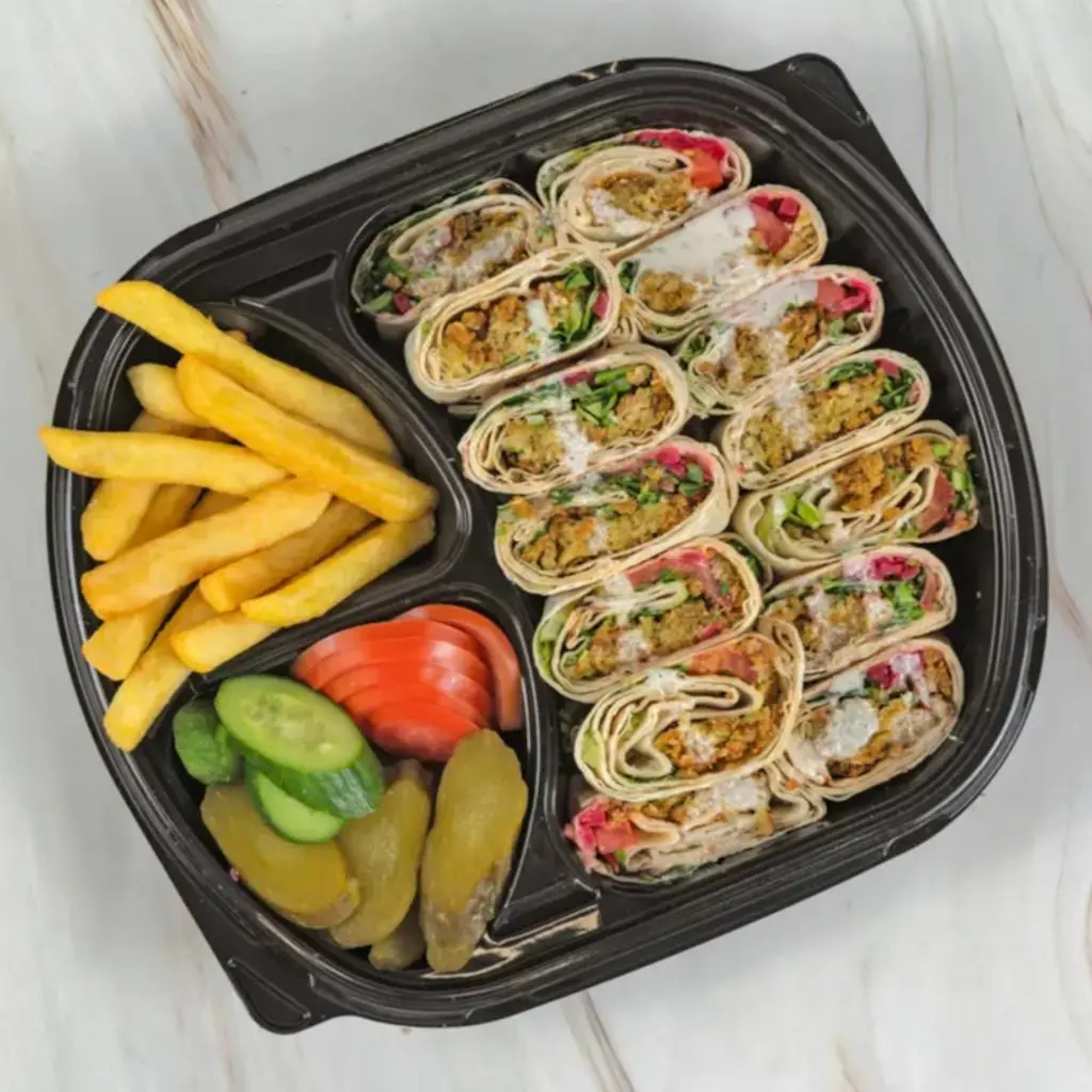 Alaa Kayfik Arabic Falafel Plate