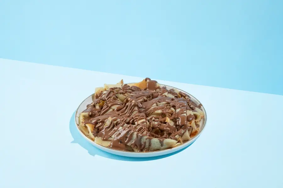 Chocolate Fettuccine
Crepe