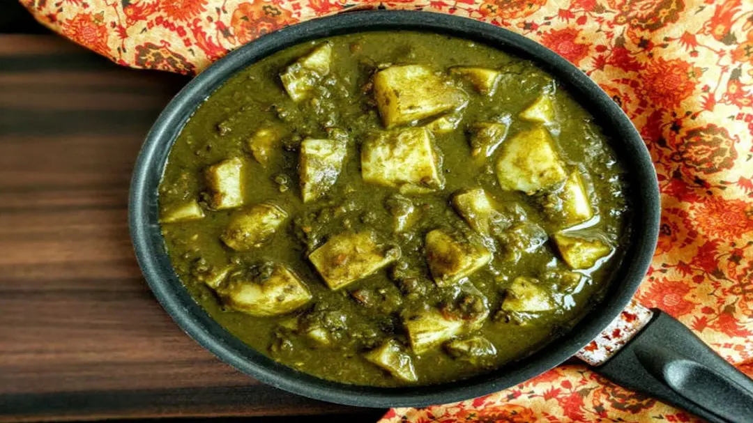 سبانخ مع بطاطس