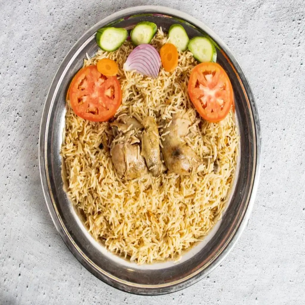 دجاج مضغوط مع الارز