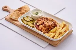 طبق شاورما دجاج