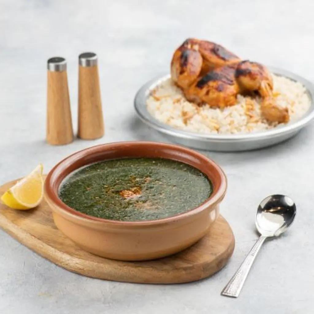 Mulukhiyah with Chicken