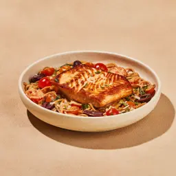 Tuscan Salmon & Spaghetti