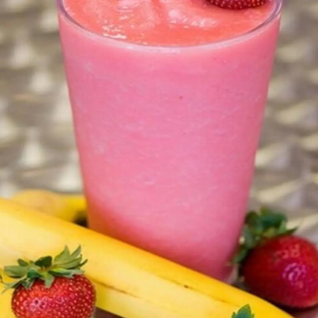 Banana Strawberry Juice
