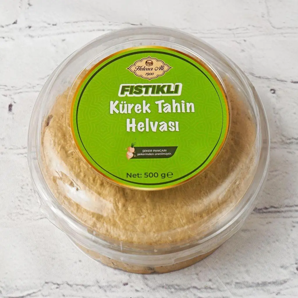 Round Pistachio Halva