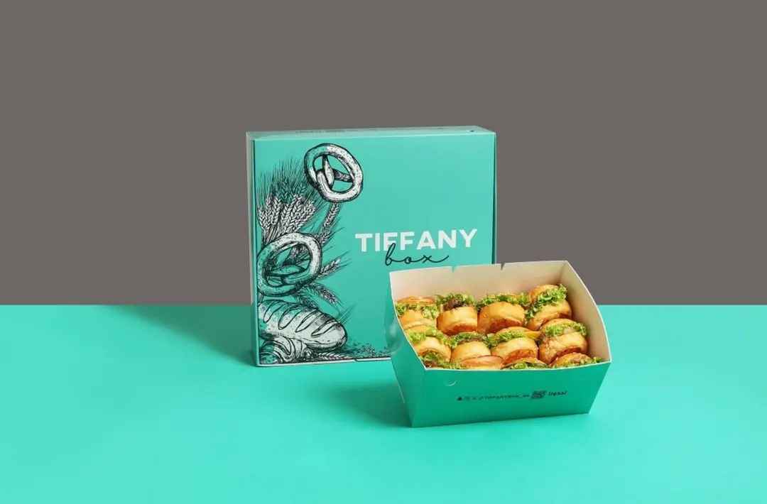 Small Mini Burger Box