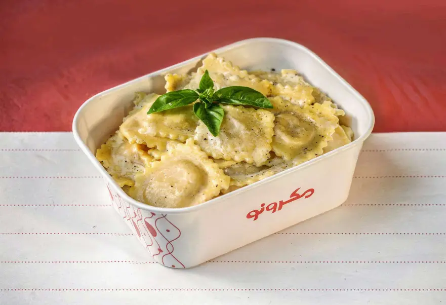 White Ravioli