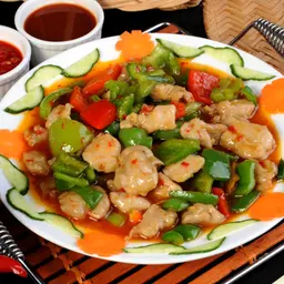 Chicken W/ Chili & G Pepper