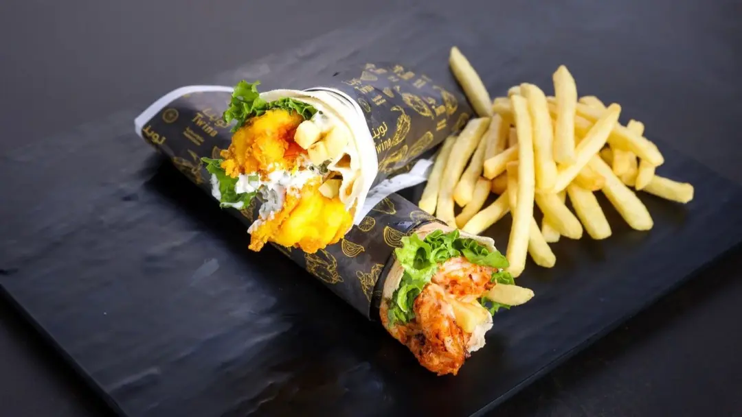 Combo sandwich Shrimp Fried