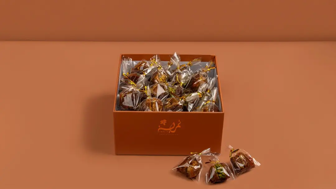 Wrapped stuffed dates medium