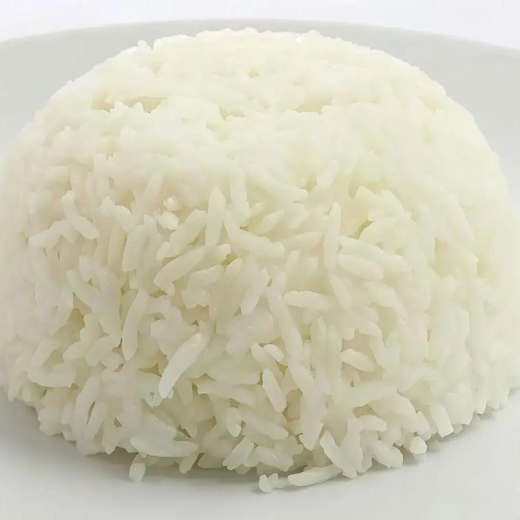 أرز مطهو على البخار