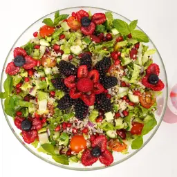 Raspberry and Quinoa Salad