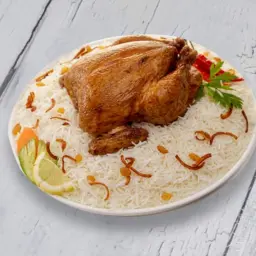 دجاج شواية مع رز بشاور