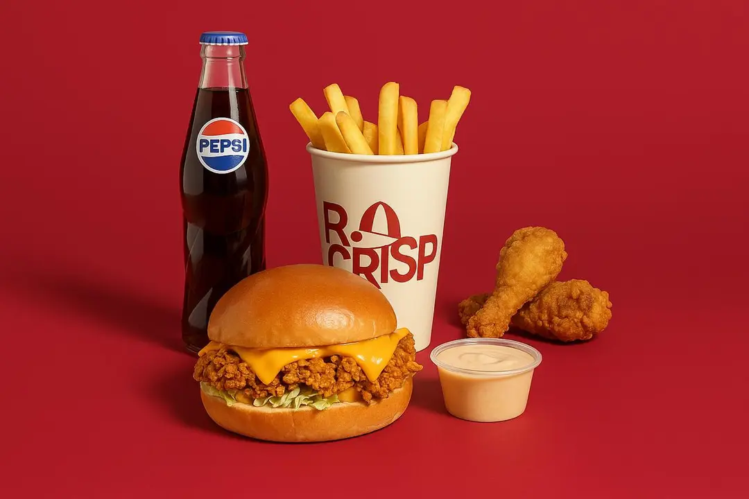 Burger Combo with Chicken Drumsticks