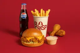Burger Combo with Chicken Drumsticks