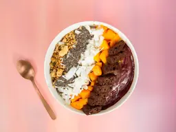 Mango Brownie Acai Bowl