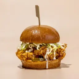 Dipping Crunchy Burger