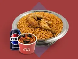 Half Chicken Madghut with Mossakkaa