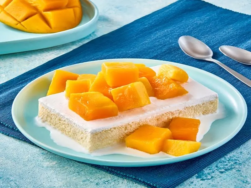 Kashtouta cream + mango butter pieces