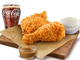 2 pcs Chickenjoy Spicy Meal