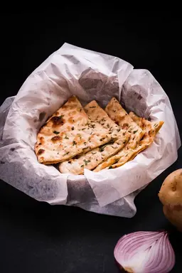 Kulcha (Onion or Potato or Cheese)