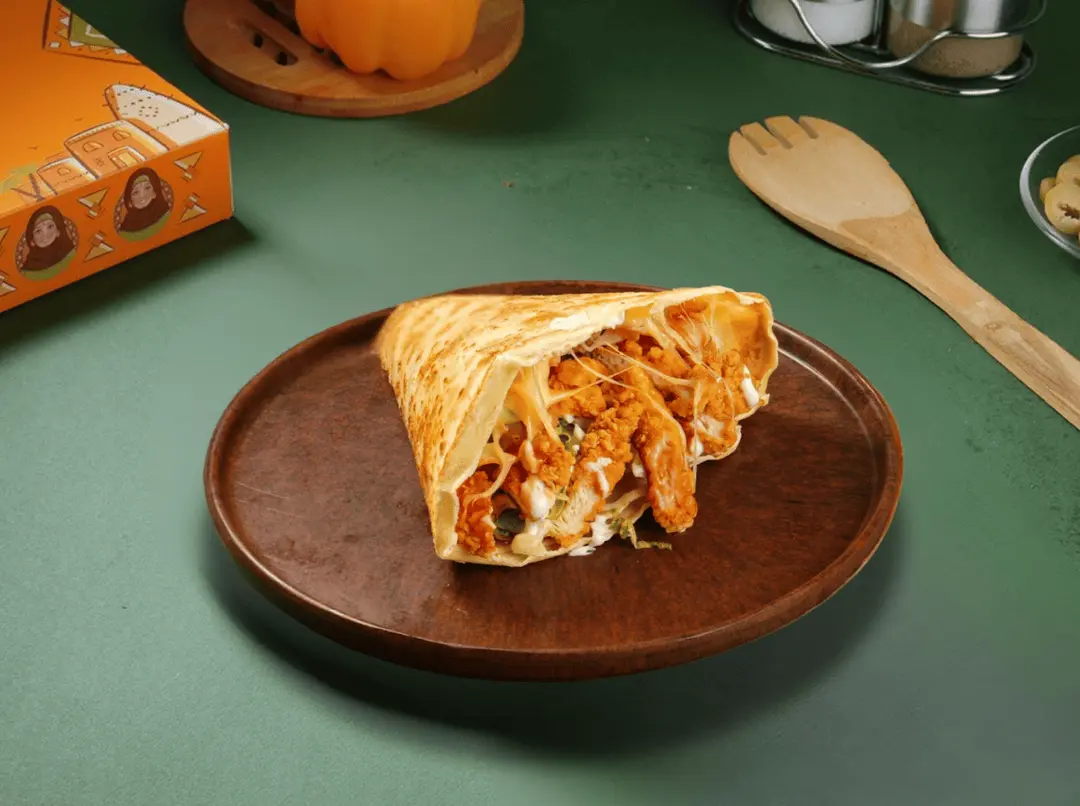 Spicy Chicken Zinger Crepe