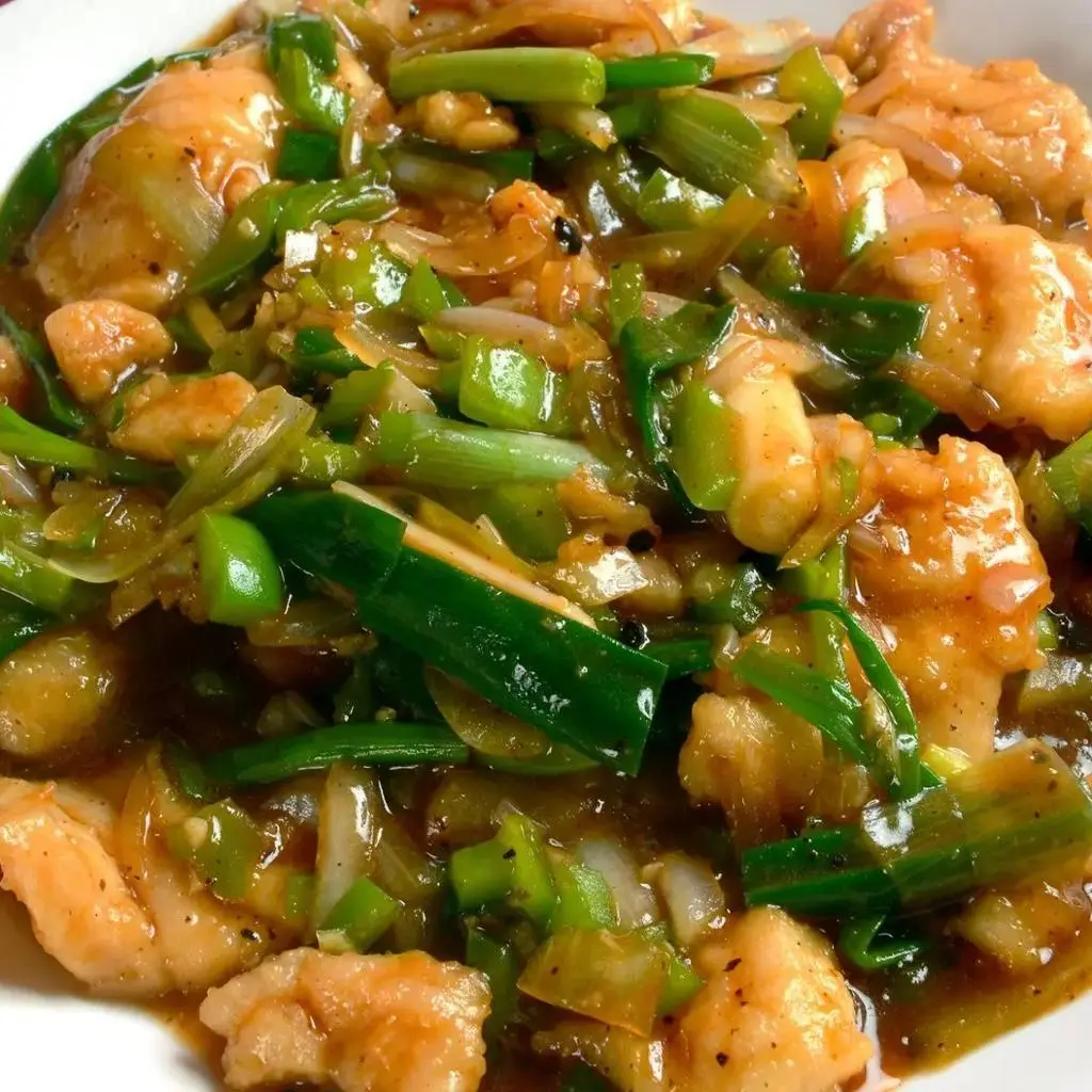 Fish with Bean Sauce