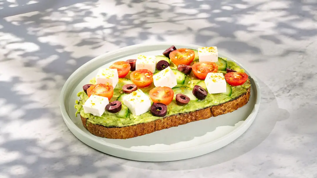 Mediterranean Avocado Toast