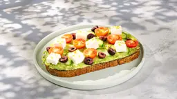 Mediterranean Avocado Toast