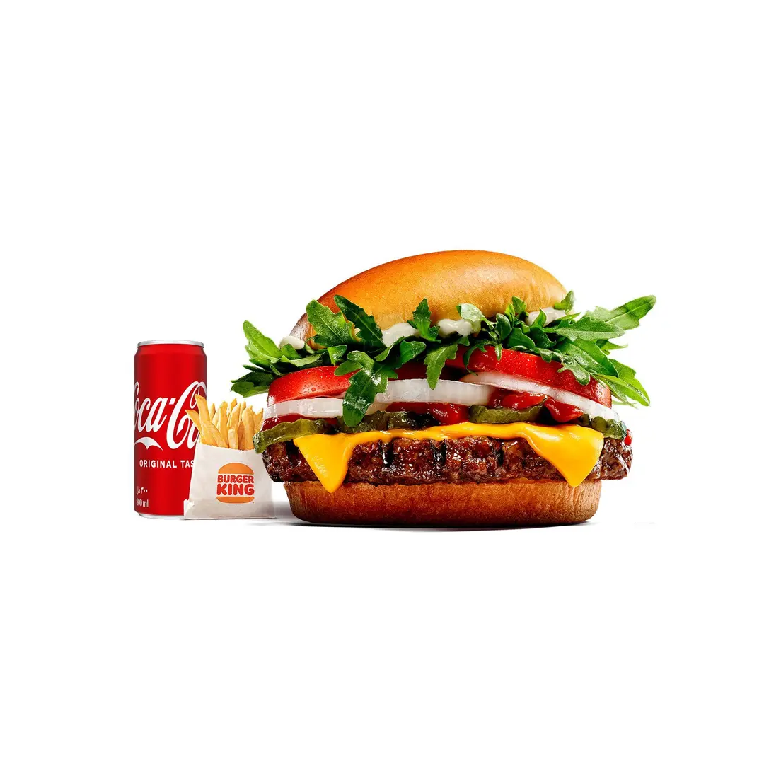 King Selection Whopper Meal Medium