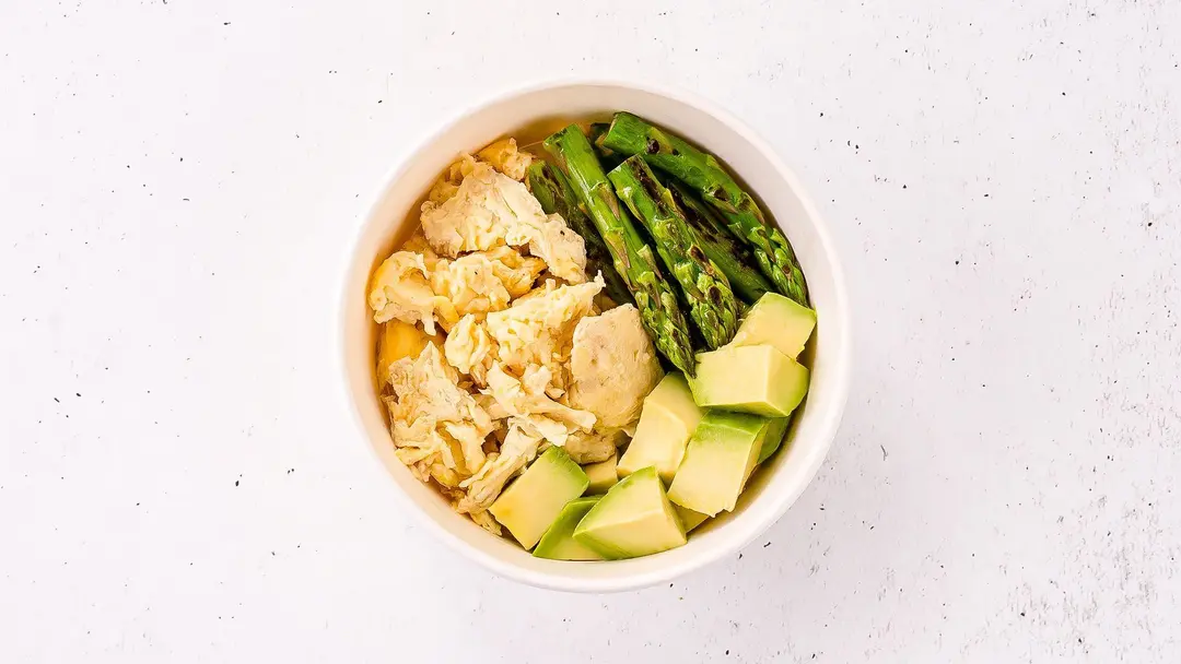 Asparagus Avocado & Egg Bowl