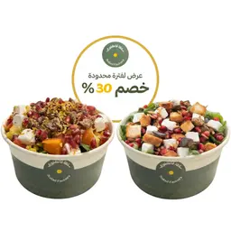 Friends Combo 🌯🥗 ( Arugula Salad +Lulu Salad )