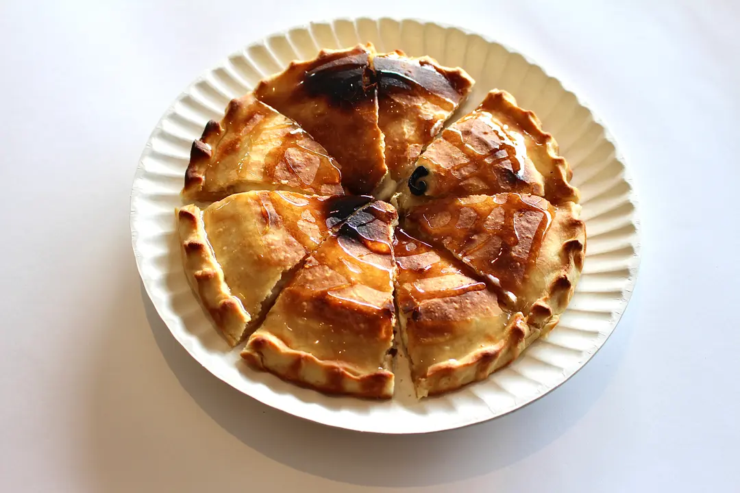 Labneh and Honey Manakish