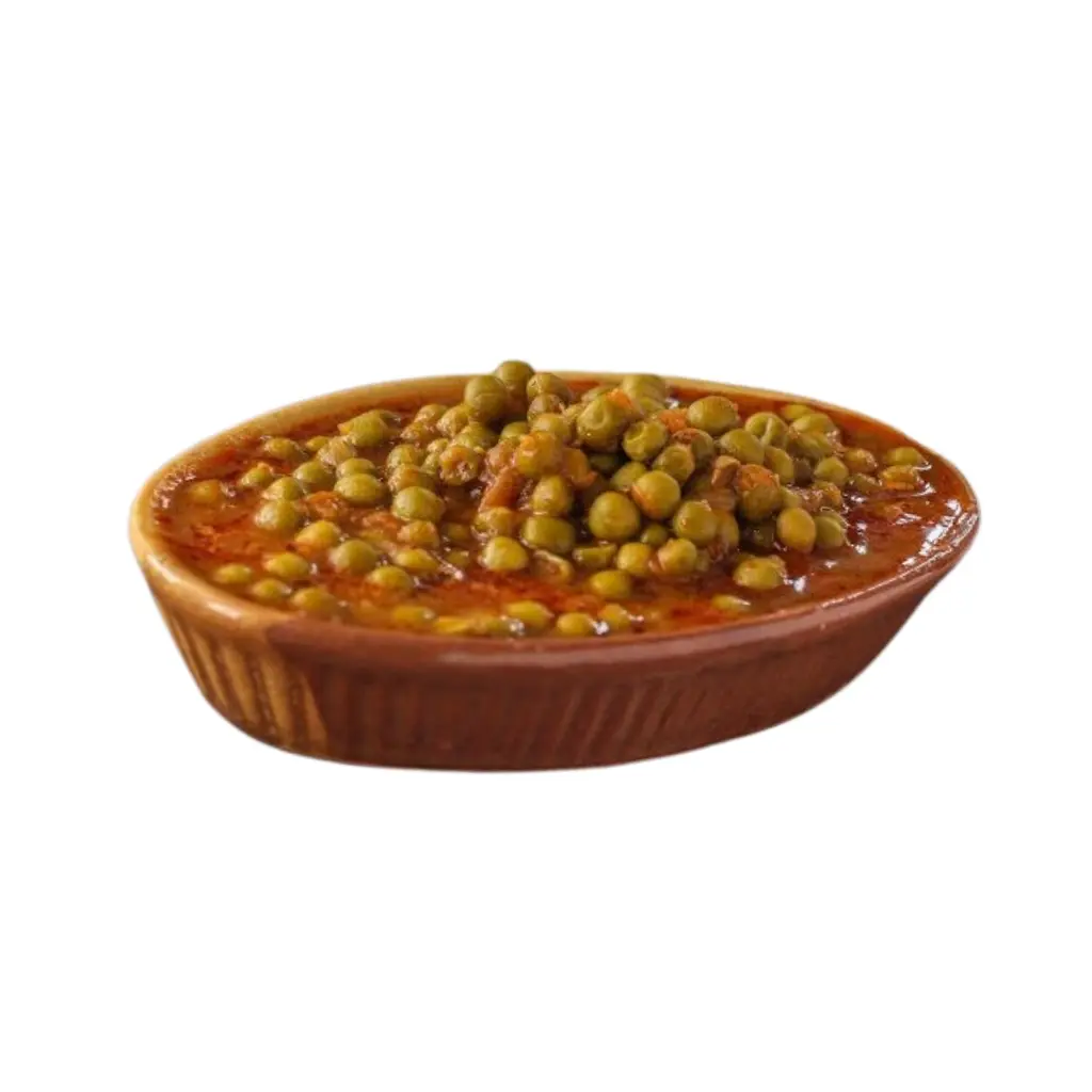 طبق بازلاء